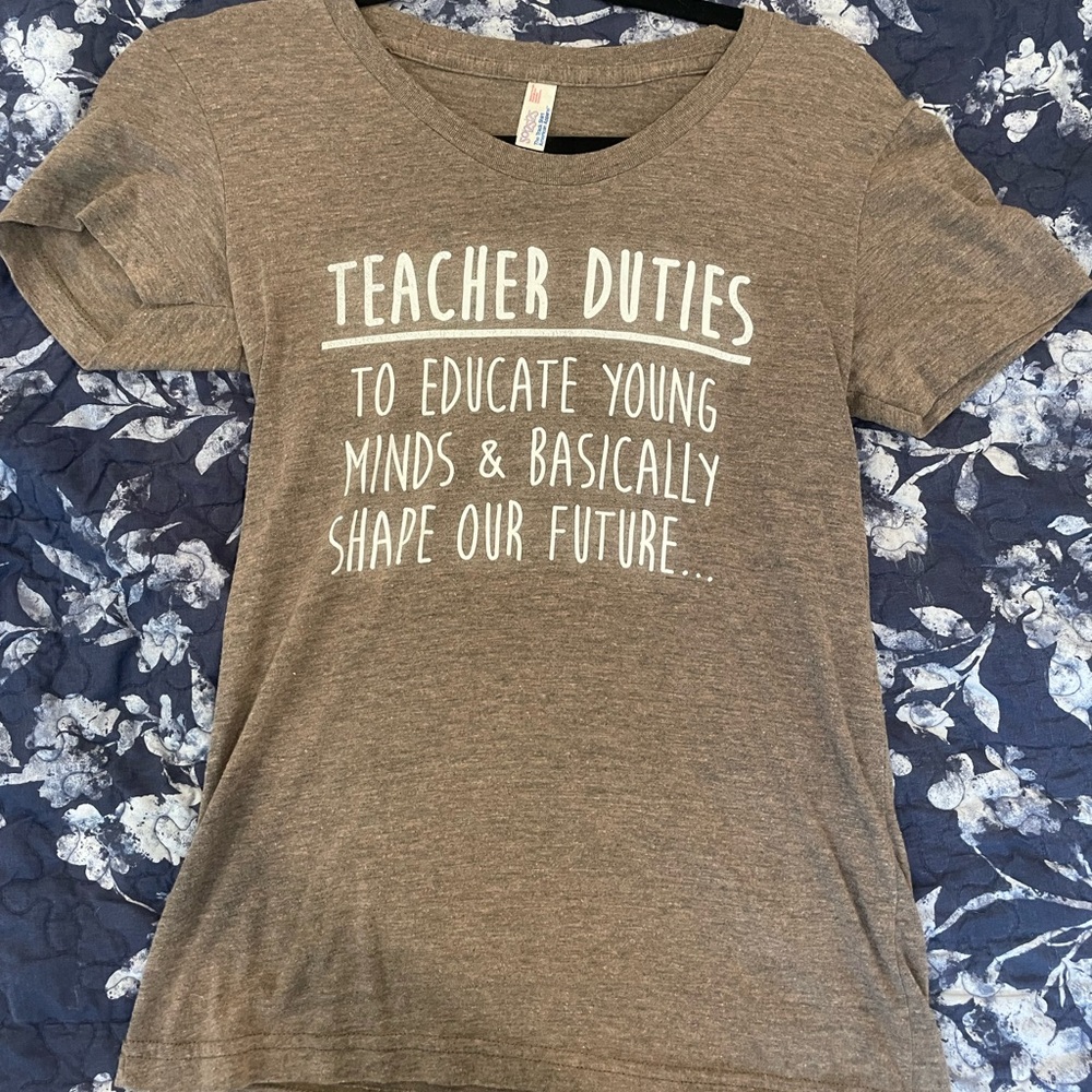 Brown Teacher T-Shirt
